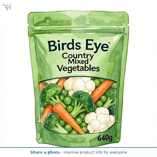 Birds Eye Country Mixed Vegetables 640g