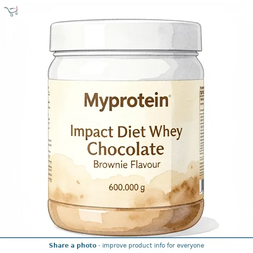 Myprotein Impact Diet Whey Chocolate Brownie Flavour 600g