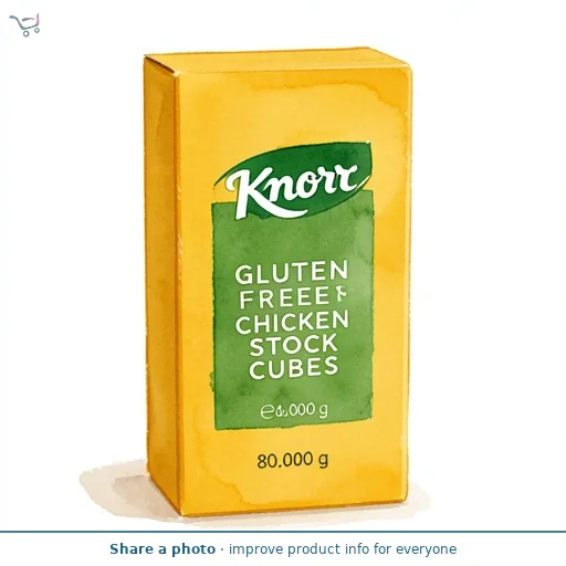 Knorr Gluten Free Chicken Stock Cubes