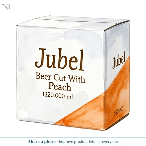 Jubel Beer Cut With Peach