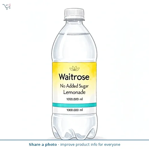 Waitrose No Added Sugar Lemonade