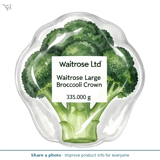 Waitrose Large Broccoli Crown
