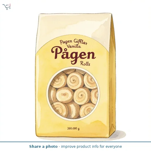 Pagen Gifflar Vanilla Rolls