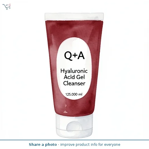 Q+A Hyaluronic Acid Gel Cleanser 125ml