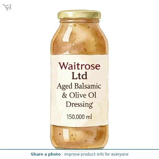 Waitrose Aged Balsamic & Olive Oil Dressing