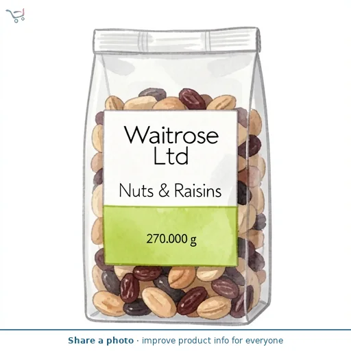 Waitrose Nuts & Raisins