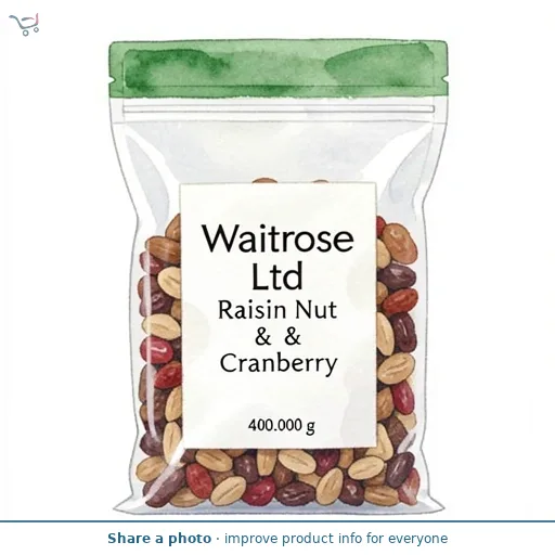 Waitrose Raisin Nut & Cranberry