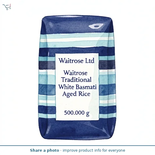 Waitrose Traditional White Basmati Aged Rice