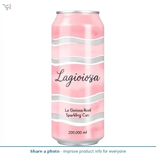 La Gioiosa Rosé Sparkling Can