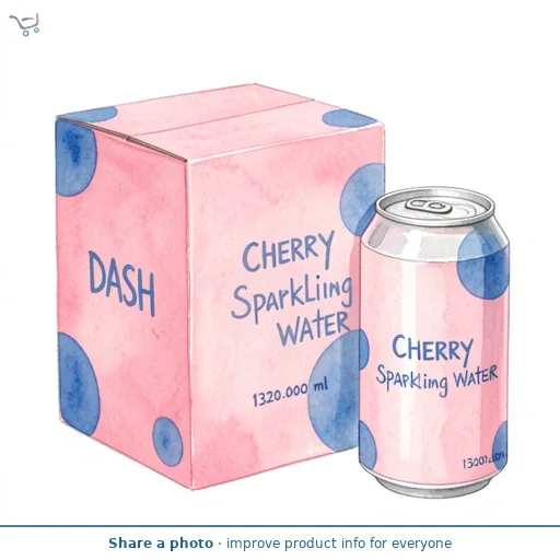 Dash Cherry Sparkling Water