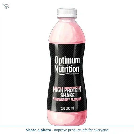 Optimum Nutrition High Protein Shake Strawberry Flavour 330ml