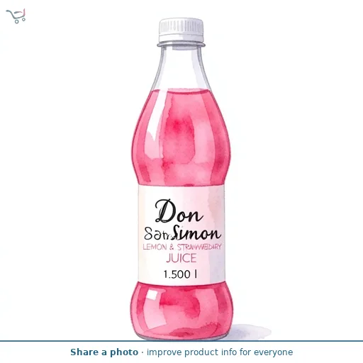 Don Simon Lemon & Strawberry Juice