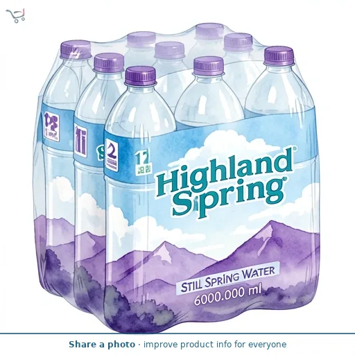 Highland Spring Still Water 12 x 500ml