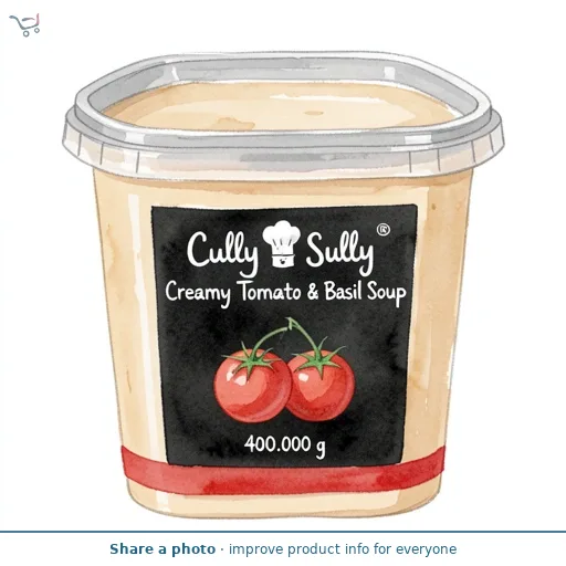 Cully & Sully A Velvet Creamy Tomato & Basil Soup 400g