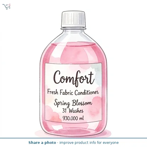 Comfort Fresh Fabric Conditioner Spring Blossom 31 Washes