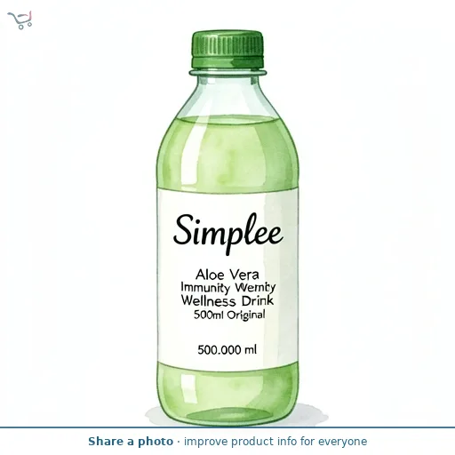 Simplee Aloe Vera Immunity Wellness Drink 500ml Original