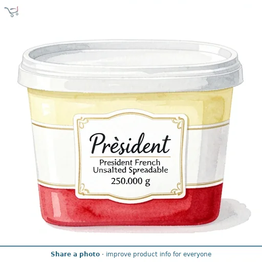 President French Unsalted Spreadable