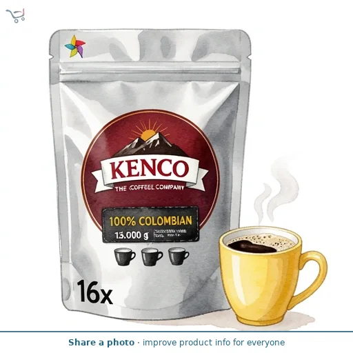 Tassimo Kenco 100% Colombian Coffee Pods 16s