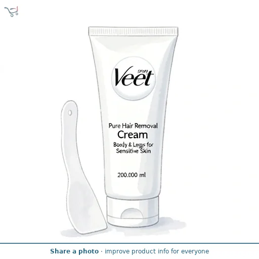 Veet Pure Hair Removal Cream Body & Legs for Sensitive Skin