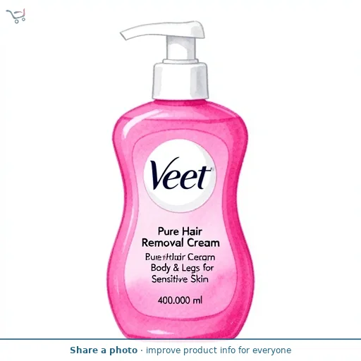 Veet Pure Hair Removal Cream Body & Legs for Sensitive Skin