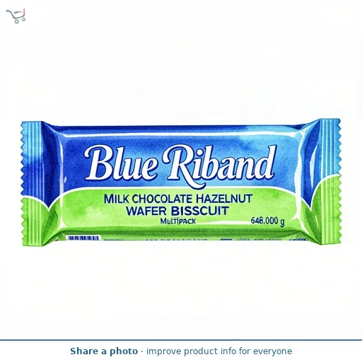 Blue Riband Milk Chocolate Hazelnut Wafer Biscuit Multipack
