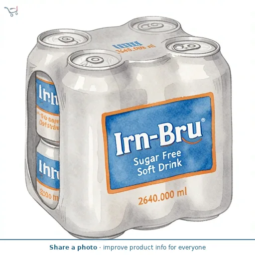 DIET IRN-BRU Soft Drink Can Multipack 8x330ml
