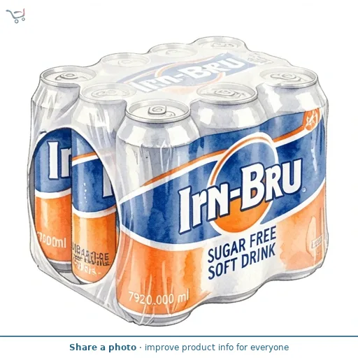 IRN-BRU Sugar Free Soft Drink