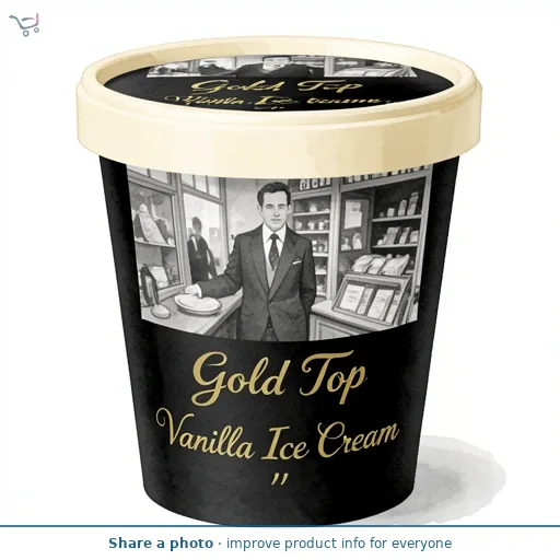 Gold Top Vanilla Ice Cream