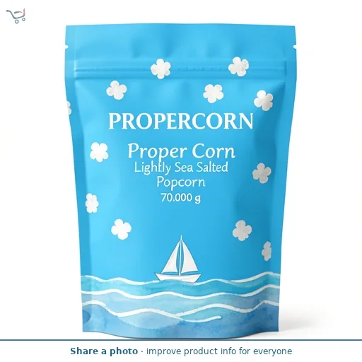 Proper Corn Lightly Sea Salted Popcorn 70g