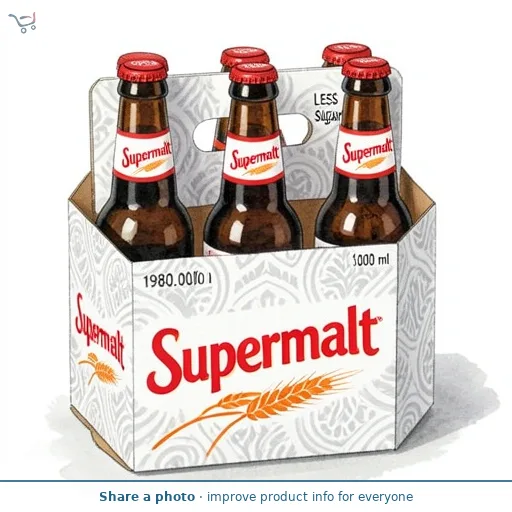 Supermalt Less Sugar