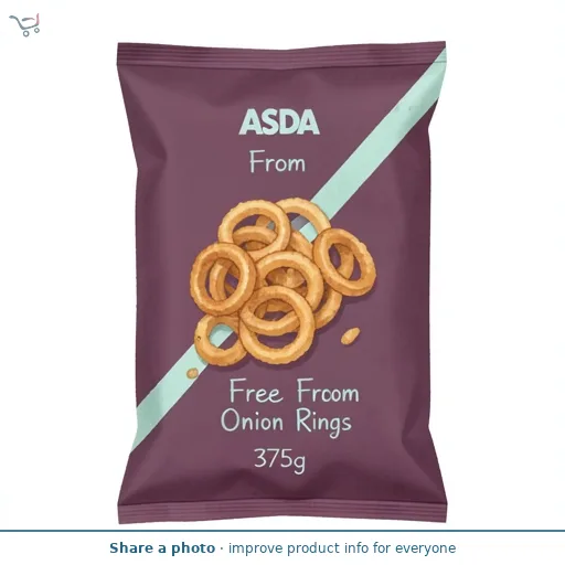 ASDA Free From Free From by  Onion Rings 375g