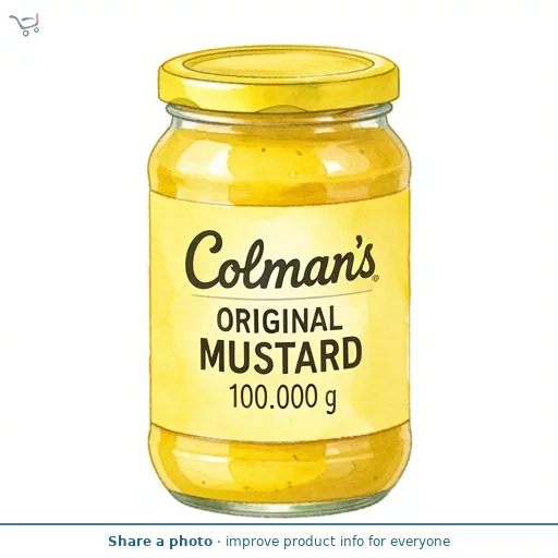 Colman's Original English Mustard 100g