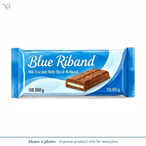 Blue Riband Milk Chocolate Wafer Biscuit Multipack