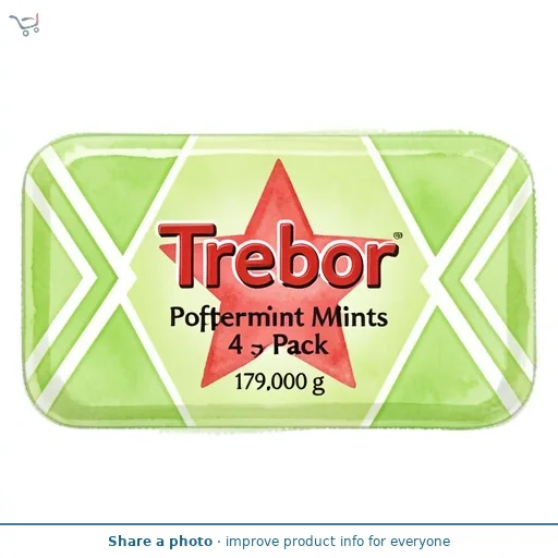 Trebor Softmints Peppermint Mints 4 Pack