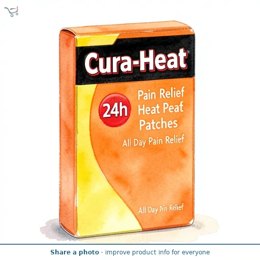Cura-Heat Pain Relief Heat Patches