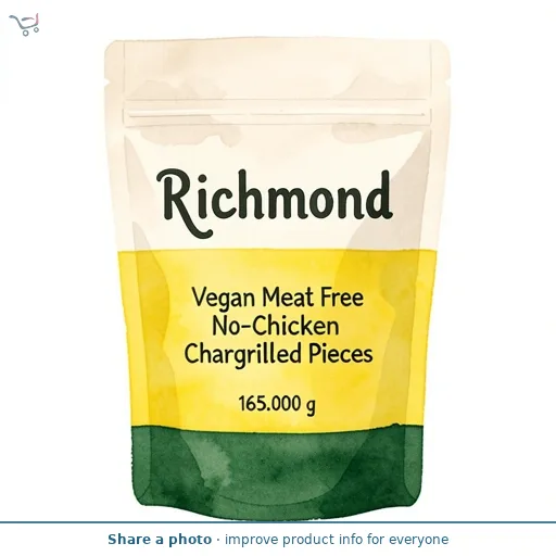 Richmond Vegan Meat Free No-Chicken Chargrilled Pieces 165g