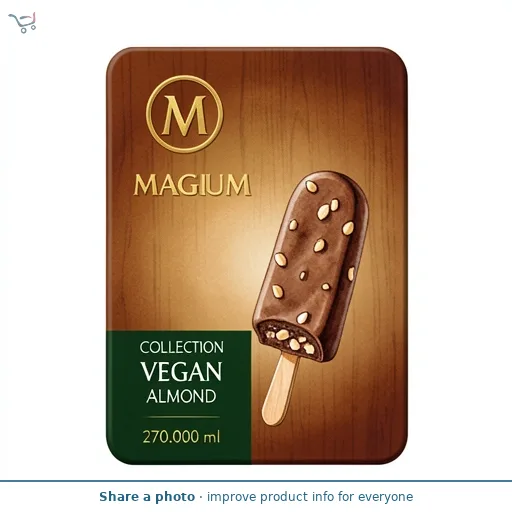 Magnum Collection Vegan Almond Ice Cream Sticks