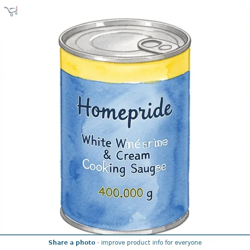 Homepride White Wine & Cream Cooking Sauce