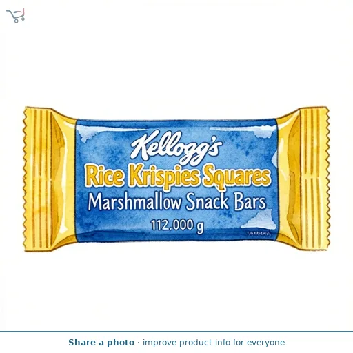 Kellogg's Rice Krispies Squares Marshmallow Snack Bars 