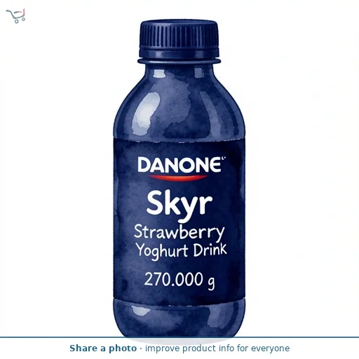 Danone Skyr Strawberry Yoghurt Drink 270g