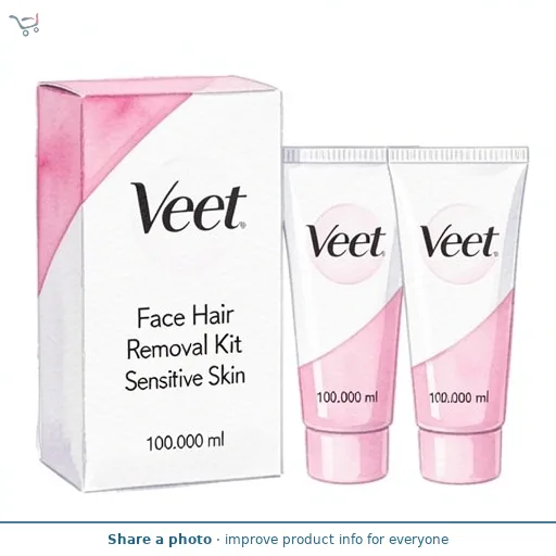 Veet Face Hair Removal Kit Sensitive Skin