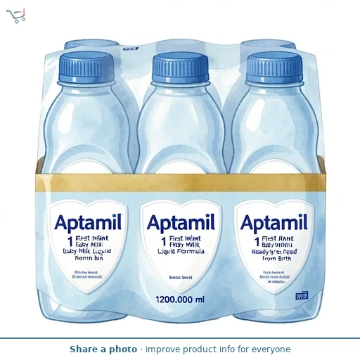 Aptamil 1 First Infant Baby Milk Formula Liquid Ready to Feed from Birth