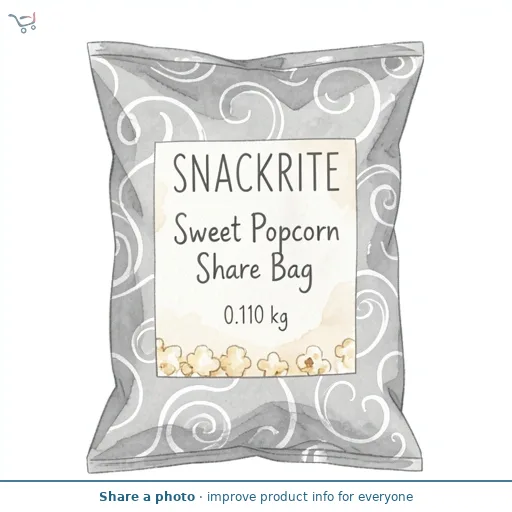 Sweet Popcorn Share Bag