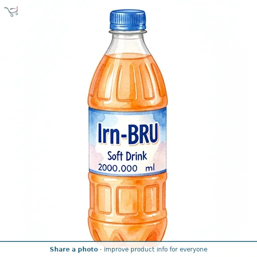 IRN-BRU Soft Drink Bottle 2L