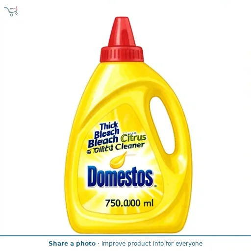 Domestos Thick Bleach Citrus Toilet Cleaner