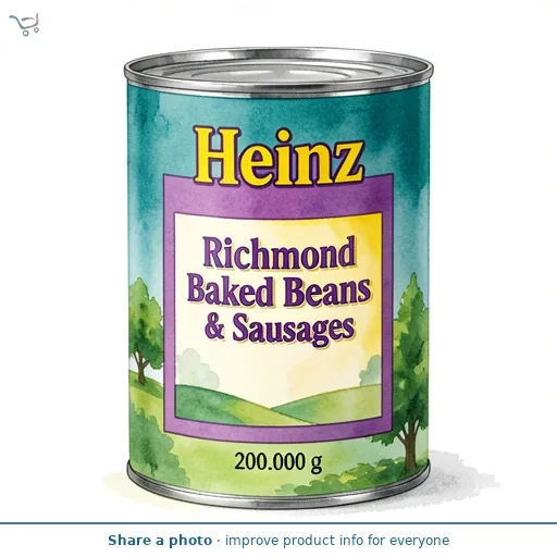 Heinz Richmond Baked Beans & Sausages 