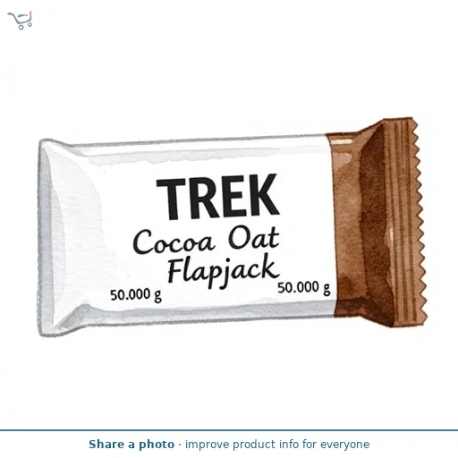 Trek Cocoa Oat Flapjack 50g
