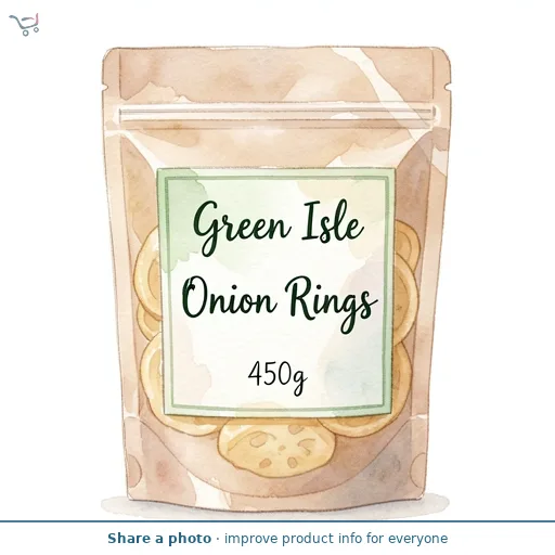 Green Isle Onion Rings 450g