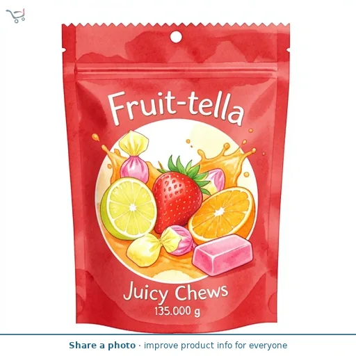 Fruit-tella Juicy Chews 135g