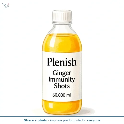 Plenish Ginger Immunity Shots